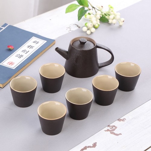 Japanese Ceramic Teapot 7Pcs Set