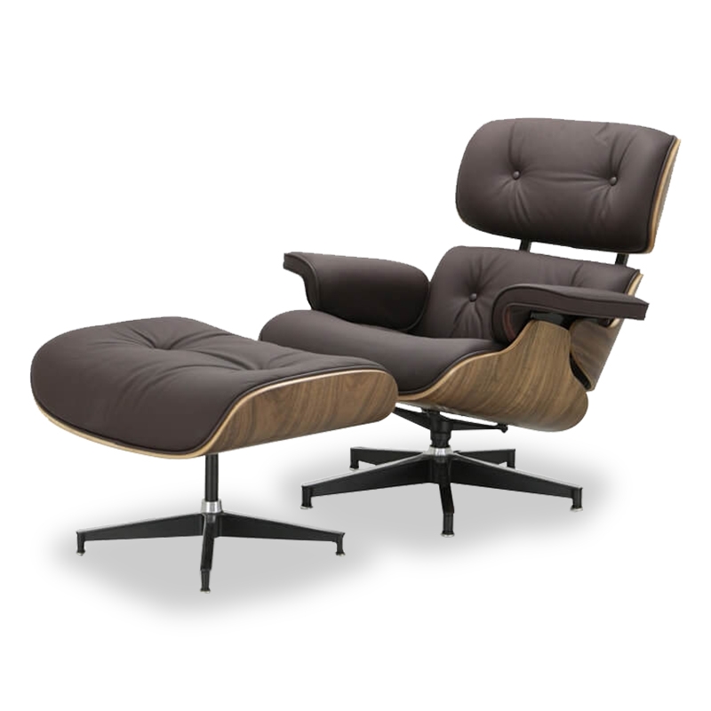EAMES Replica Lounge Chair (Brown) JIJI.SG