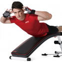 DDS Sit Up Bench with Resistance Band