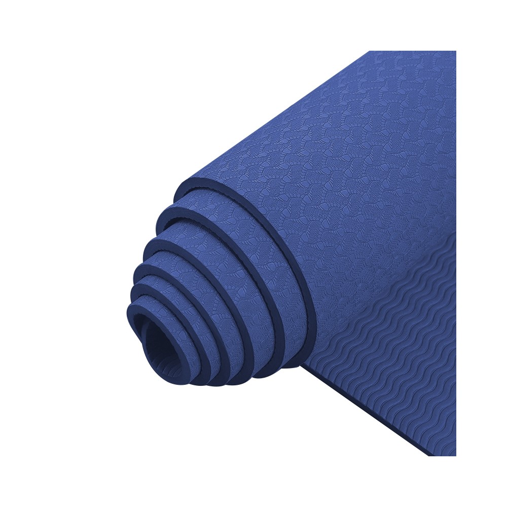 Premium TPE 6mm Yoga Mat (Solid Color) (Navy) Premium TPE 6mm Yoga Mat (Solid Color) (Navy)