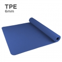 Premium TPE 6mm Yoga Mat (Solid Color) (Navy)
