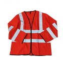 Safety Vest with Long Sleeve (Orange)