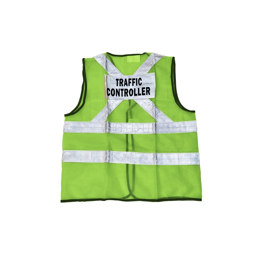 Safety Vest (Traffic Controller) (Green) 