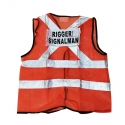 Safety Vest (Rigger/Signal Man) (Orange)