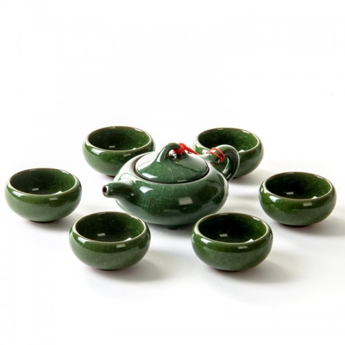 Basic Ceramic 6PCs Teapot Set