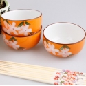 Hand-Painted Floral Ceramic Dining Set 【手绘大花】