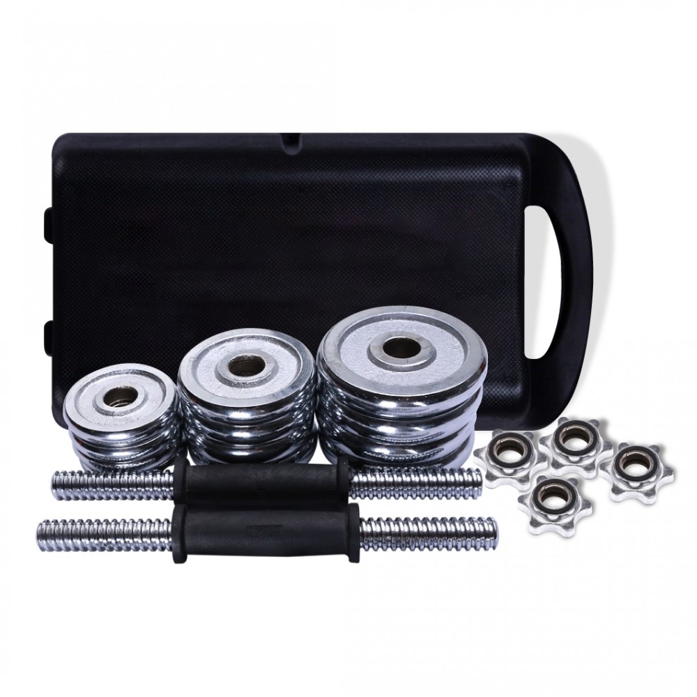 CHROME Weight Training Dumbbell Set - JIJI.SG