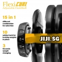 FlexiCURL 48KG Adjustable Dumbbell Set
