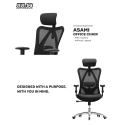 ASAMI Office Chair (Black) ASAMI Office Chair (Black)