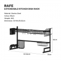 RAFE Extendable Kitchen Dish Rack