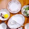 European Lourve Dinnerware Baroque 56Pcs set