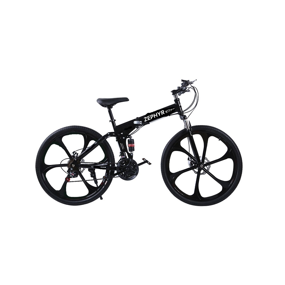 ZEPHYR Foldable Bicycle in 26 Inch (Black) ZEPHYR Foldable Bicycle in 26 Inch (Black)