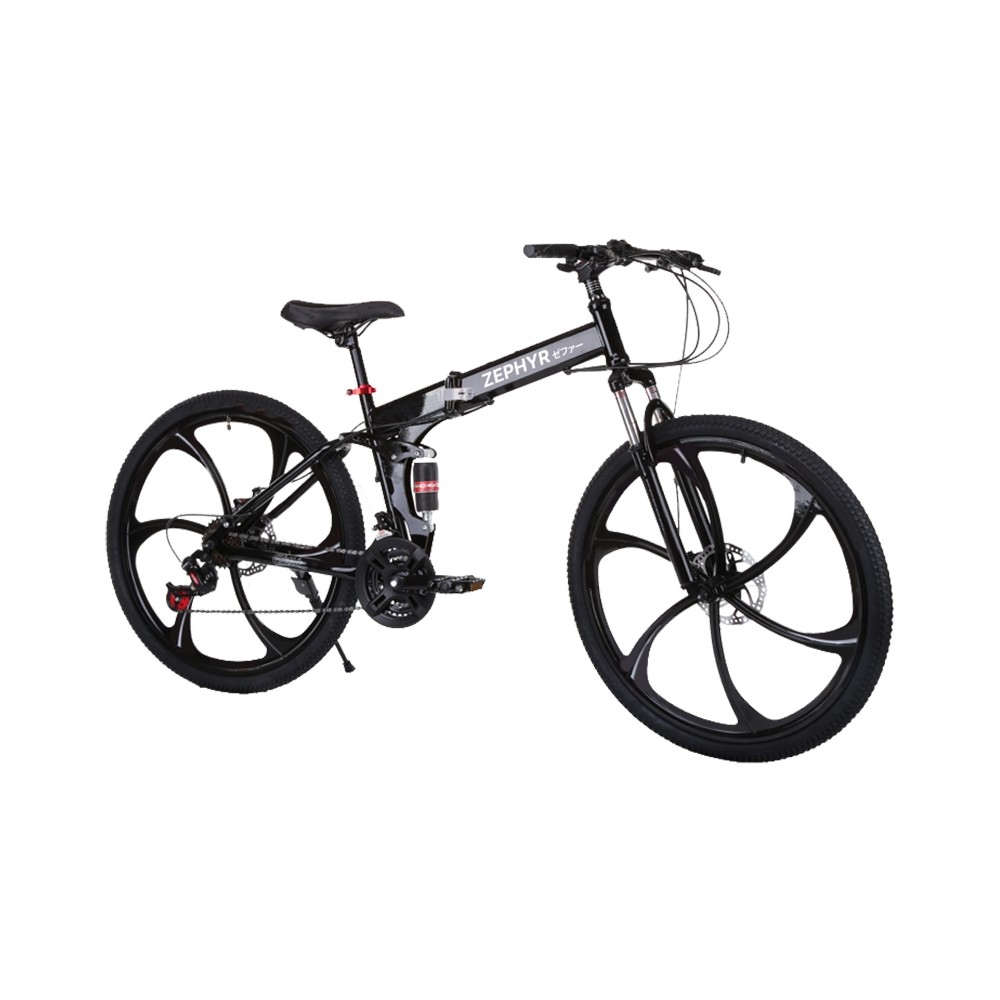 ZEPHYR Foldable Bicycle in 26 Inch (Black) ZEPHYR Foldable Bicycle in 26 Inch (Black)
