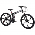 ZEPHYR Foldable Bicycle in 26 Inch (Black)