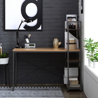 OFEK Desk with Shelves