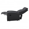 Stanford Recliner Sofa in Black (Side Panel)