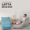 LOTTA Bean Bag with Bean Stool - JIJI.SG