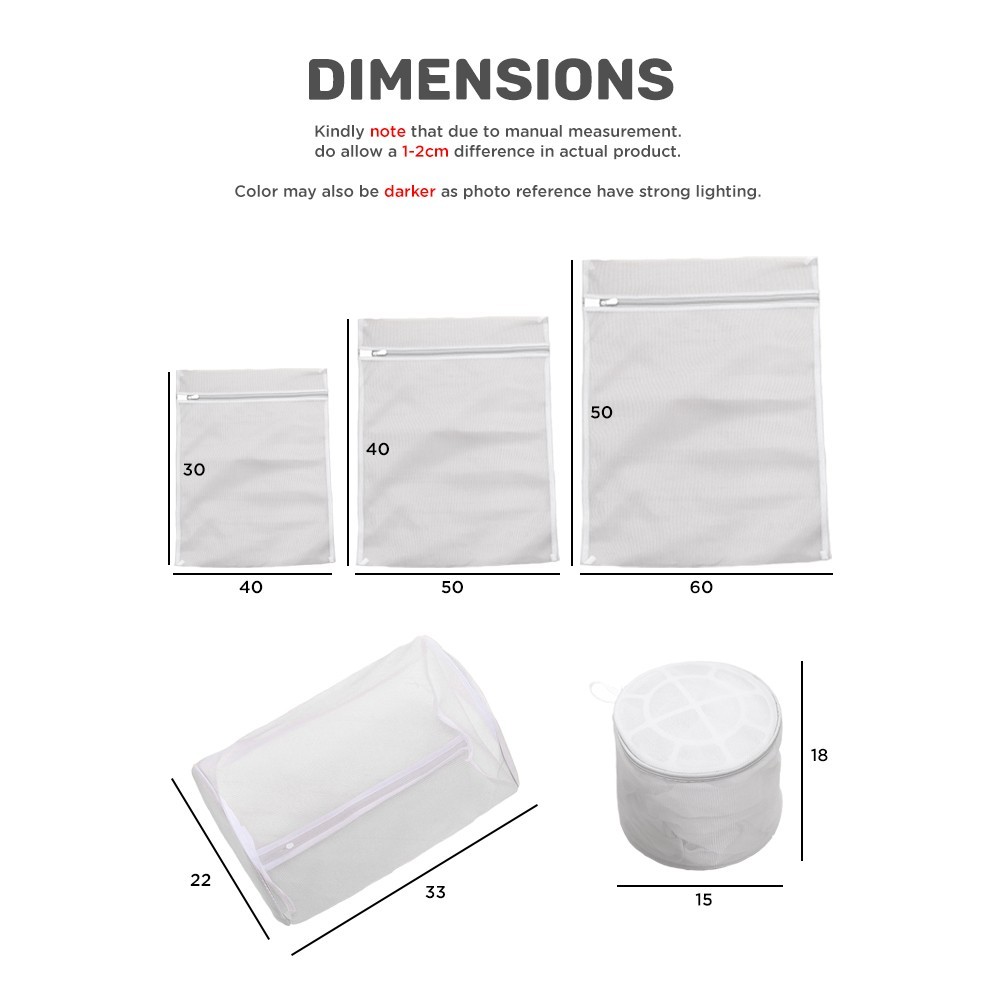 MESH 5-in-1 Laundry Bags - JIJI.SG