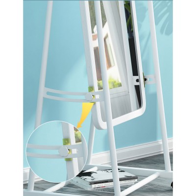 BASIC Standing Mirror with Castors