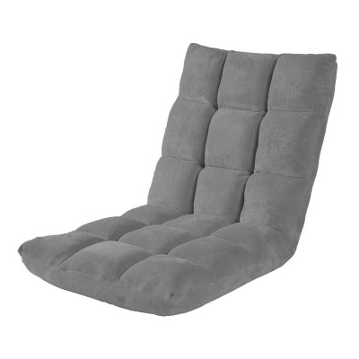 Cotton-Suede Floor Chair