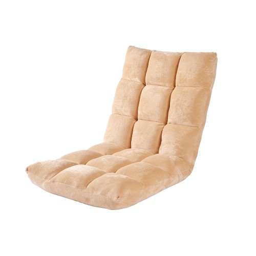 Cotton-Suede Floor Chair, 18-Cubes, Kids
