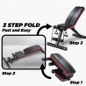 FITNET 7-Position Folding Workout Bench - JIJI.SG