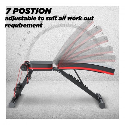 FITNET 7-Position Folding Workout Bench