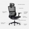 VisionSwipe MAEGAN Office Chair - JIJI.SG