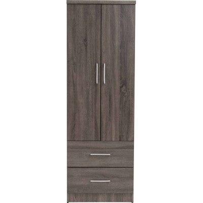 DUBLIN Wardrobe with 2 doors and drawers