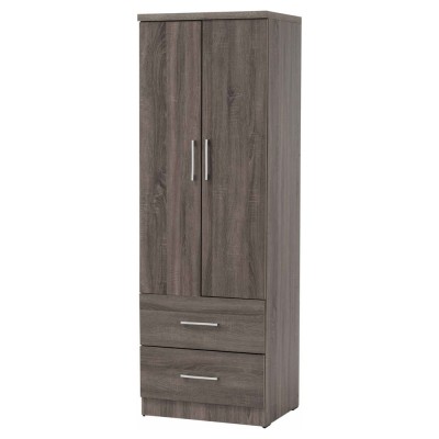 DUBLIN Wardrobe with 2 Doors and Drawers