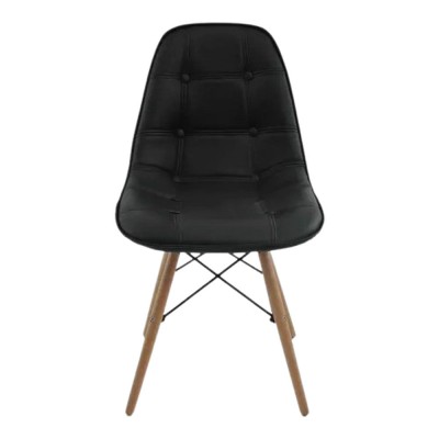 EAMES Leather Cushioned Chair