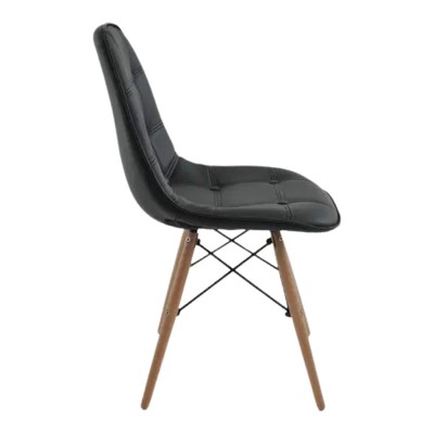 EAMES Leather Cushioned Chair
