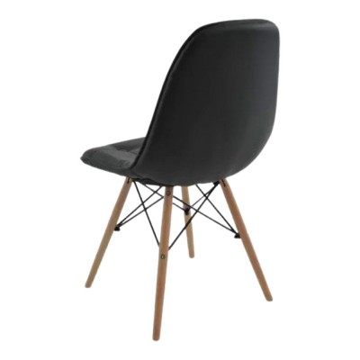 EAMES Leather Cushioned Chair