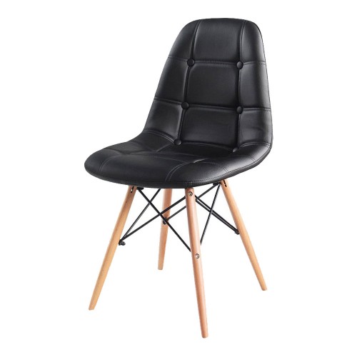 EAMES Leather Cushioned Chair