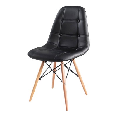 EAMES Leather Cushioned Chair