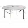 HDPE Round Folding Table - JIJI.SG