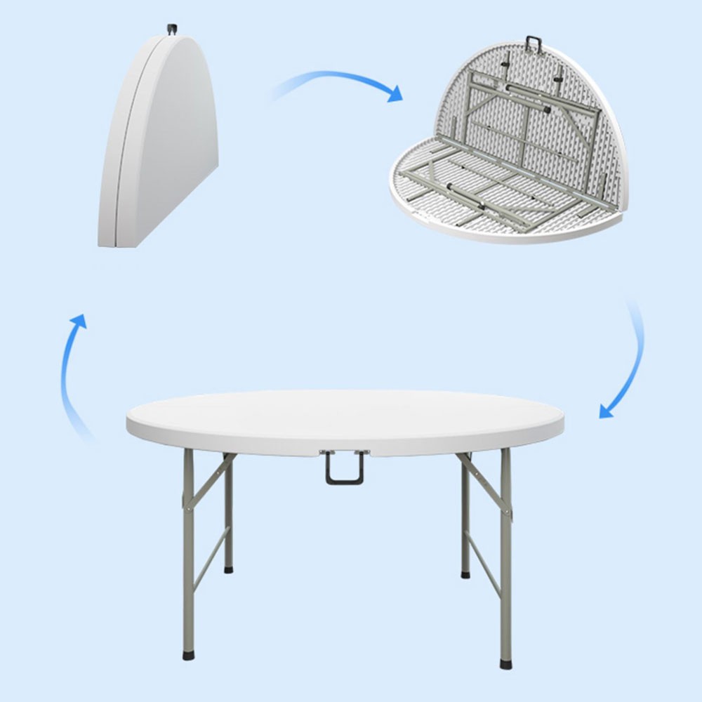 portable round tables for sale