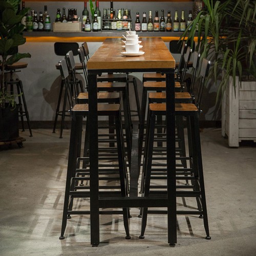 RT-02 Bar Stool with Backrest