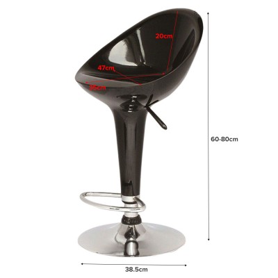 Don Highback Bar Stool