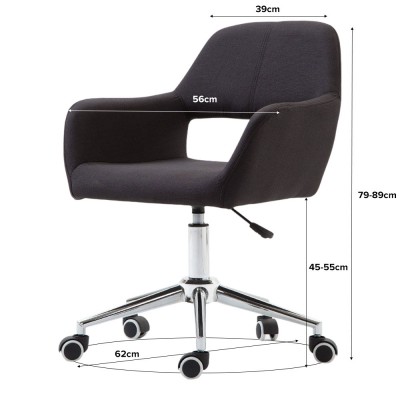 (AS-IS) CORA Swivel Chair