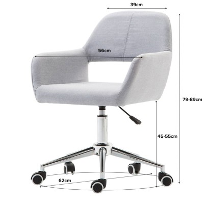 (AS-IS) CORA Swivel Chair