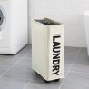 ALDRICH Laundry Basket with Castors - JIJI.SG