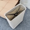 ALDRICH Laundry Basket with Castors - JIJI.SG