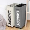 ALDRICH Laundry Basket with Castors - JIJI.SG