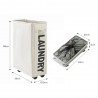 ALDRICH Laundry Basket with Castors - JIJI.SG