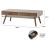 BAILEY Coffee Table - JIJI.SG