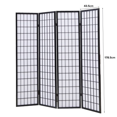 Japanese Room Divider with Base Stand