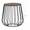 GABBIA Round Side Table - JIJI.SG