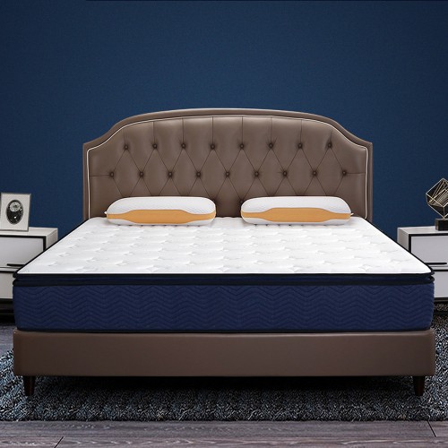 DREAMAX Gemini Pocketed Spring Mattress with Pillow Top