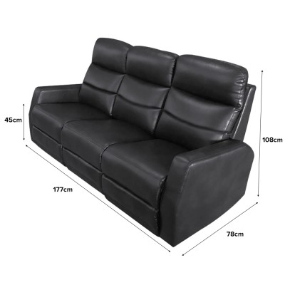 Stanford 3 Seater Recliner Sofa